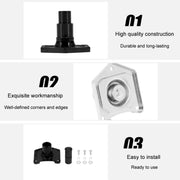 For Harley Motorcycle Modification Starter Switch Solenoid Valve Cover(Black)