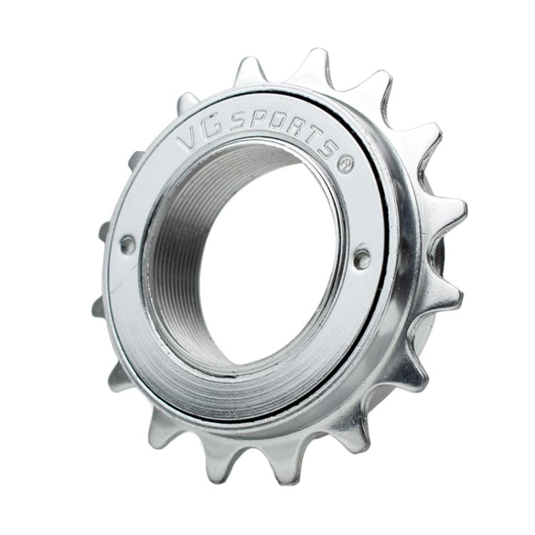 VG SPORTS Stroller Scooter Bicycle Single Speed Flywheel, Style: 16T Silver