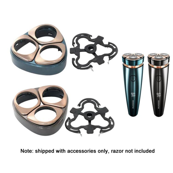 For FLYCO Shaving Razor Blade Head Accessories Replacement Parts, Style: FS962 Blade-head Cover+Holder
