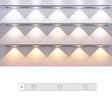 40cm Rechargeable Motion Sensor Light Bar Cabinet Wardrobe Lamp With Remote Control(Silver) - Sensor LED Lights by PMc TechLife | Online Shopping South Africa | PMc TechLife | Buy Now Pay Later Mobicred