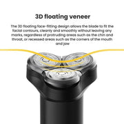 For Xiaomi Mijia S300 / S500 / S500C / MJTXD01SKS Electric Shaver Blade Head Replace Accessories, Style: Upper Half Head ( With Dual Layer Blade )
