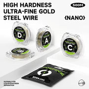 LUOWEI 500M Steel Wire Cell Phone Screen Separation Wire Cutting Wire, Spec: A 0.02mm