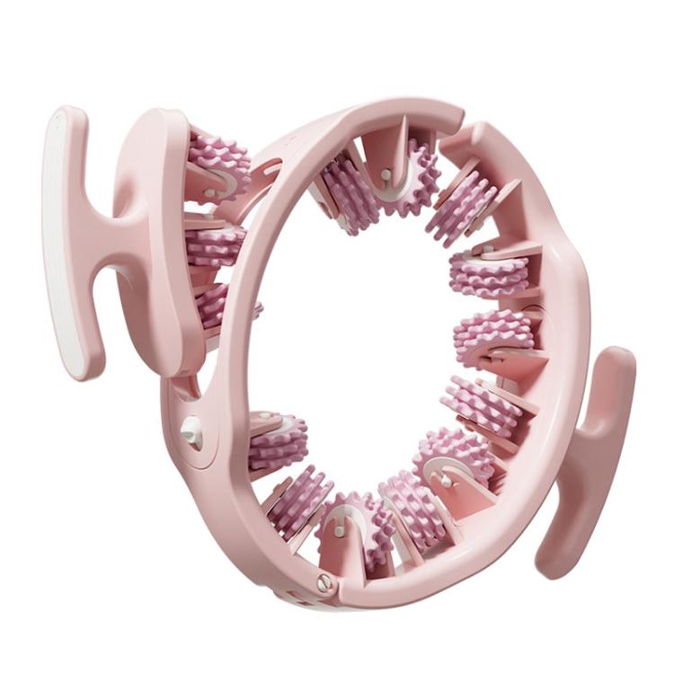 KEDU Leg Roller Massager Slimming Leg Roller Inner Thigh Calf Muscle Relaxation Trainer Manual Massager(Cherry Pink)