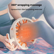 KEDU Leg Roller Massager Slimming Leg Roller Inner Thigh Calf Muscle Relaxation Trainer Manual Massager(Cherry Pink)