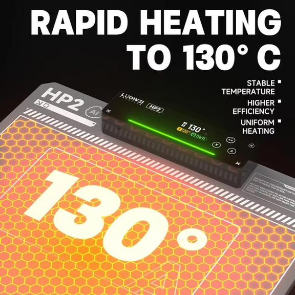 LUOWEI HP2 Screen Heating Table Constant Temperature Screen Removal Treasure Phone Tablet Screen Changing Removal Heating Separation US Plug