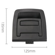 For BMW X5 E70 / X6 E71 E72 Car Boot Handle Inside Trunk Lid Bottom Plate Handle 51479120283(With Lock Hole Beige)