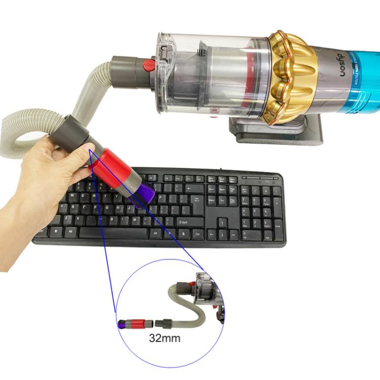 32mm Soft Brush Vacuum Cleaner Dusting Streak Free Soft Brush Replacement Accessory Set