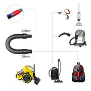 32mm Soft Brush Vacuum Cleaner Dusting Streak Free Soft Brush Replacement Accessory Set