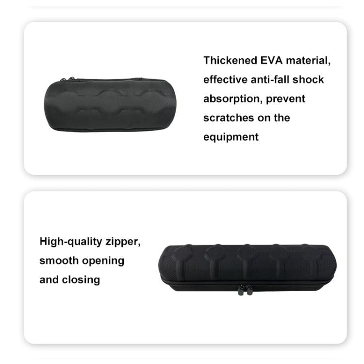EVA Hard Shell Portable Watch Storage Box Jewelry Watch Dustproof Bag, Spec: 2-grids 16x8.5x7cm