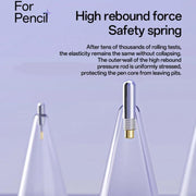 For Apple Pencil Pro / 2 / 1 Replacement Tips Stylus Nib, Spec: 2H x 2+2B x 2