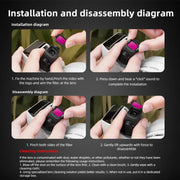 For DJI Flip BRDRC Lens Filters Protective Lens Accessories, Style: ND16