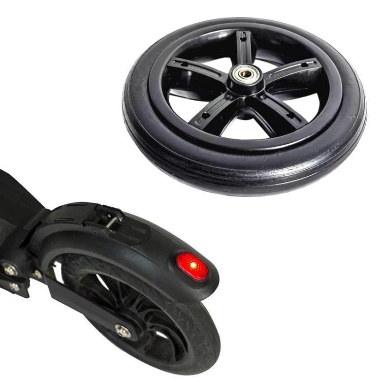 200 X 45 8 Inch Electrical Scooter Tires 8 X 1 1/4 Stroller Tire Accessories, Style: 8mm Solid Tire Whole Wheel
