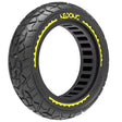 9.5 Inch Electrical Scooter Pneumatic Free Tires 9.5 x 2.50 Off-Road Skeleton Solid Tire, Color: Yellow - free shipping - PMc TechLife - Order now!