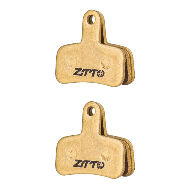 2pairs ZTTO Mountain Bike Full Metal Copper Base Lining Oil Disc Block Brake Pad, Model: MJ-11H