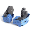 For IRobot Roomba 5/6/7/8/9 Series Walking Wheels Vacuum Cleaner Accessories Left+Right Wheel-Blue - For iRobot Accessories by PMc TechLife | Online Shopping South Africa | PMc TechLife | Buy Now Pay Later Mobicred