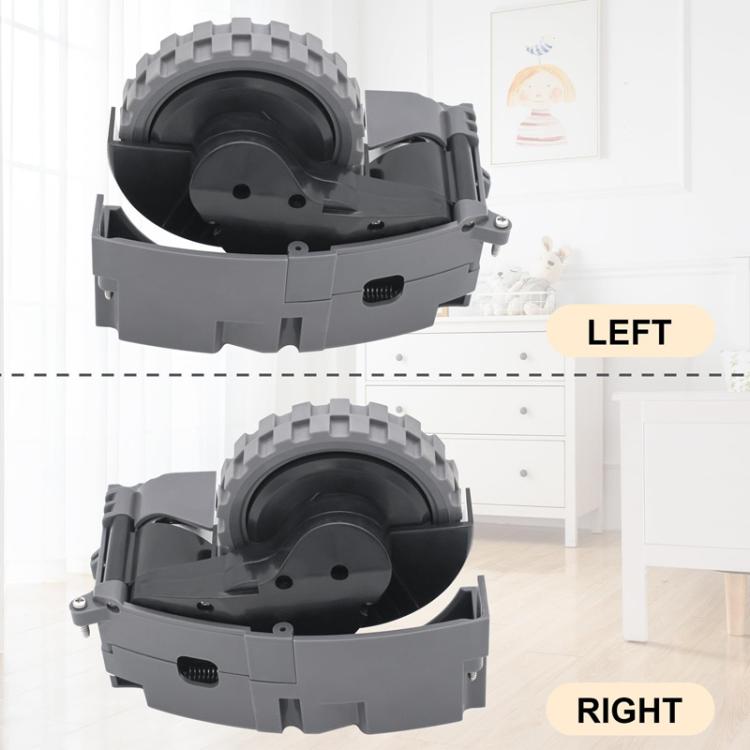 For IRobot Roomba 5/6/7/8/9 Series Walking Wheels Vacuum Cleaner Accessories Left+Right Wheel-Blue