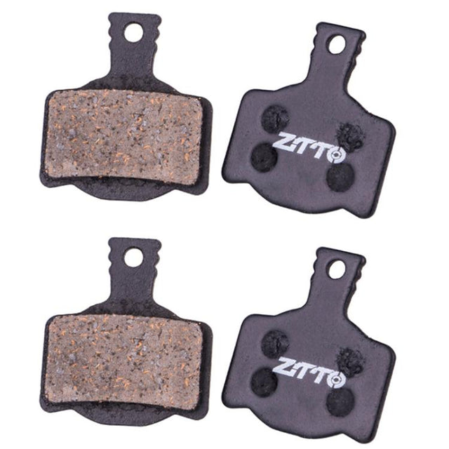 2pairs ZTTO Bicycle Disc Braking Pads Mountain Bike Semi-Metallic Resin Brake Pads, Model: MS-03F