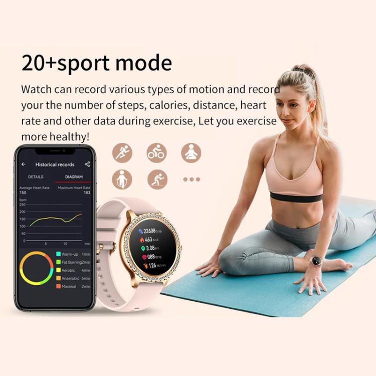 Bluetooth Calling AI Voice Assistant Life Water-resistant Sports Smartwatch, Color: Black Mesh Strap+Silicone Strap