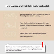 Anti-Bump Ultra-Thin Breathable Silicone Self-Adhesive Invisible Breast Stickers, Size: 8CM Dark Skin(Magnet Box)