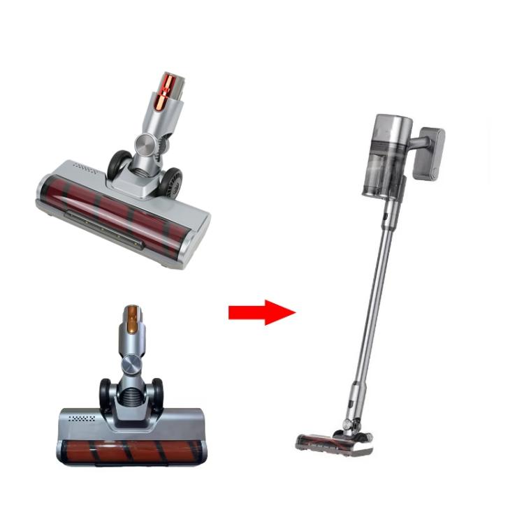 For UWANT V100 / V200 Vacuum Cleaner Soft Roller Brush Head Attachment Replacement(Red Button)