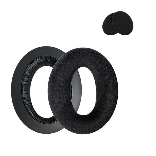 2pcs For Sennheiser HD545 / HD565 / HD580 / HD600 / HD650 Earphone Cover Sponge Earmuffs With Tuning Foam, Material: Flannel