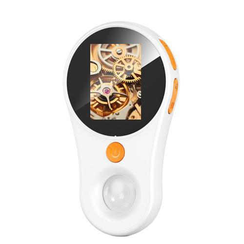 Portable Inspection Jewelry Painting Repair Optical Microscope Mini Primary Secondary Students Experiment Science Apparatus, Style: White+32G