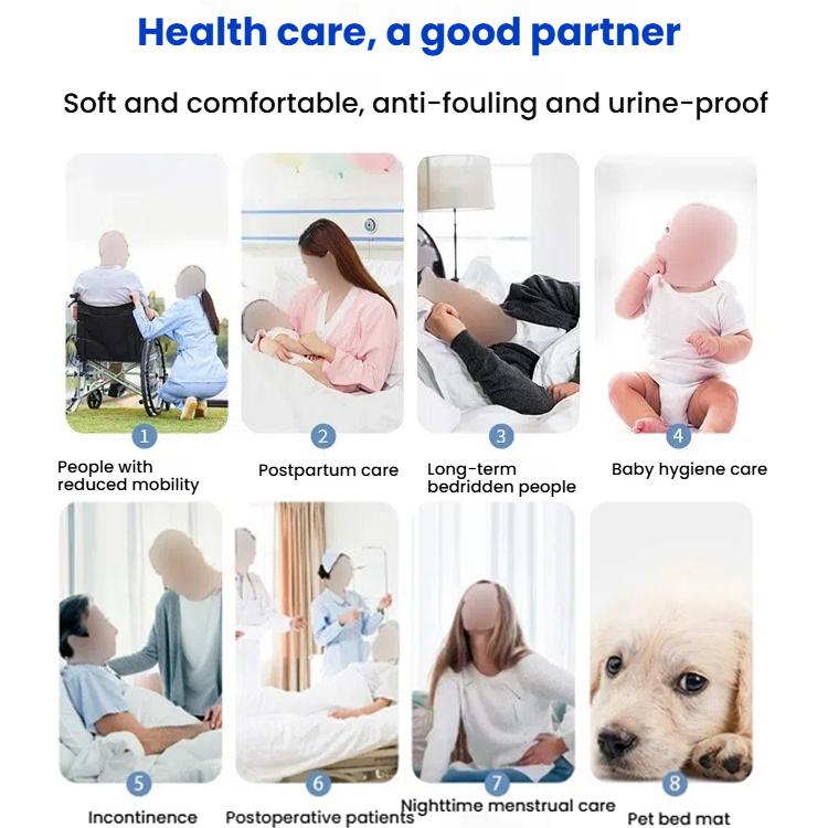 KangYi Doctor 10pcs /Pack 60x90cm Reinforced Diaper Pad Disposable Bed Sheet