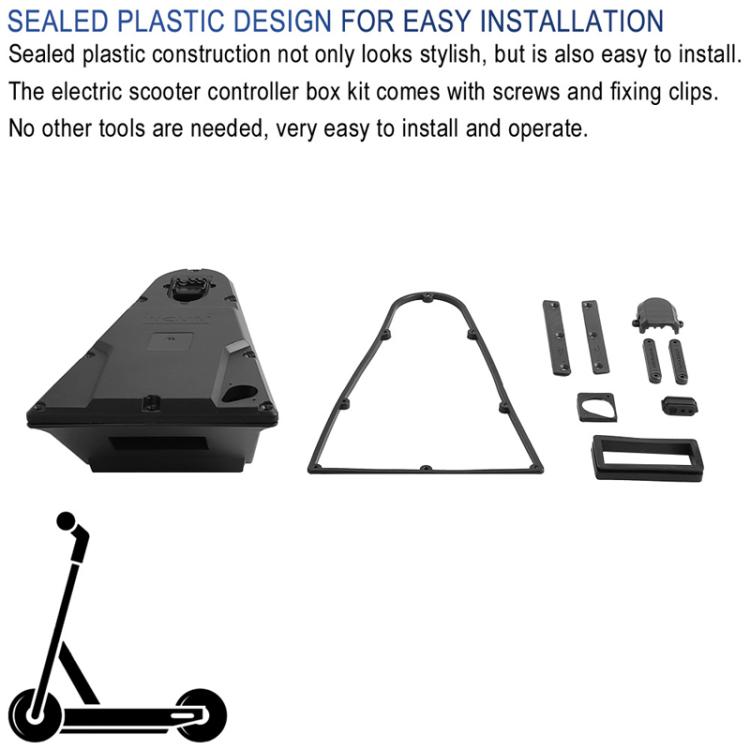 X1663 For INOKIM OXO Electrical Scooter Controller Box Accommodates Front Controller With Small / Gasket Spare Parts
