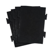 4pcs /Pack Microwave Filter Cotton For KitchenAid KMLS311HBL/ Whirlpool YKMLS311 YWML55011, WML75011