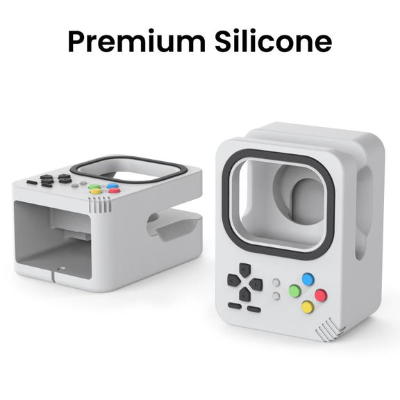 For Apple Watch AhaStyle DD05 Silicone Mini Charging Stand, Without Charger(Gray)