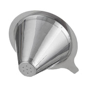 304 Stainless Steel Coffee Filter Reusable Mesh for Pour Over/Drip Coffee Maker, Spec: 1-2 Cups