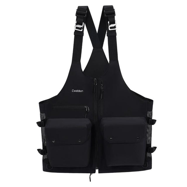 Cwatcun D192 Multifunctional Vest Outdoor Lightweight Comfortable Camera Bag
