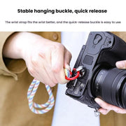 Cwatcun D189 Camera Wrist Strap Comfortable Stress Relief Quick Release Hand Strap