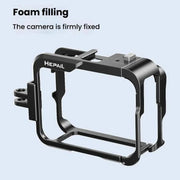 For Insta360 Ace Pro HEPAIL AC-26 Metal Rabbit Cage Camera Frame Accessories