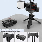 For Insta360 Ace Pro HEPAIL AC-26 Metal Rabbit Cage Camera Frame Accessories