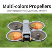 For DJI Avata 2 Sunnylife 3032S 2pairs Propellers(Orange)
