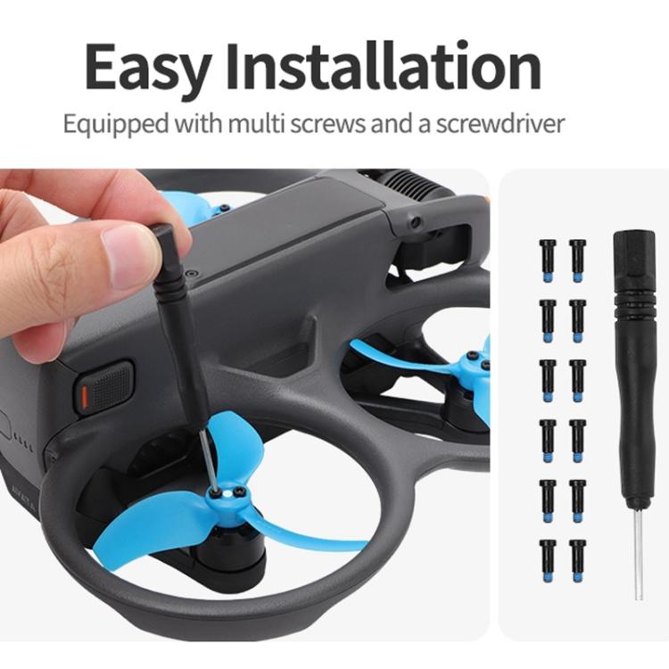 For DJI Avata 2 Sunnylife 3032S 2pairs Propellers(Black)