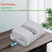 For DJI Flip YX Parallel Charger Hub Bidirectional Battery Management System