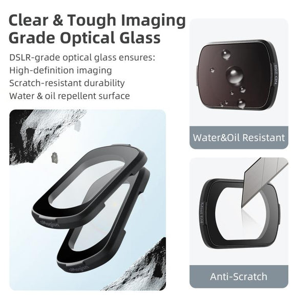 For DJI Osmo Pocket 3 aMagisn Adjustable Magnetic Filter Camera Lens Filters ND 1 To 5 Gear