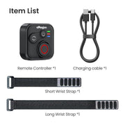 aMagisn Wireless Bluetooth Remote Control for Insta360, GoPro Hero Cameras & Smartphones
