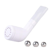 Adjustable 3-Ball Breathing Exerciser Lung Capacity Trainer For Respiratory Muscle Strengthening(White)