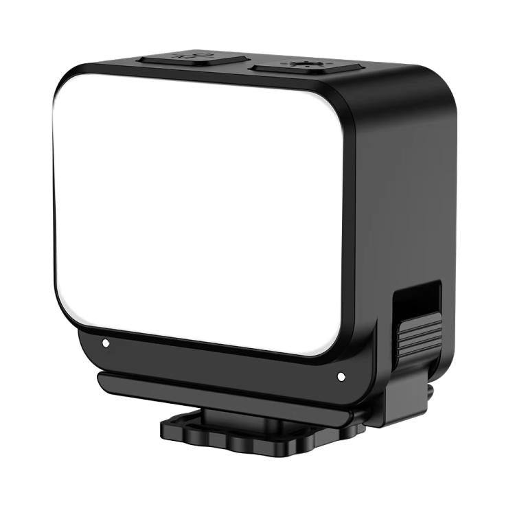 For DJI Action 5 Pro/ Action 4 Flymile 20 LEDs Magnetic Fill Light Rechargeable Video Light 3000K/4440K/8700K Adjustable(Black)