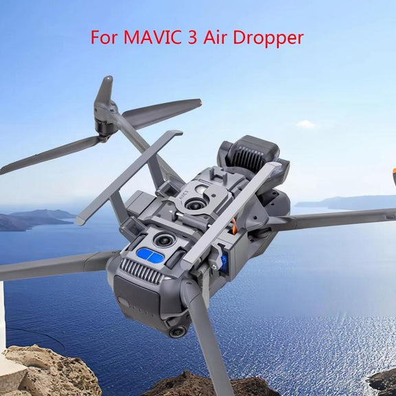 For DJI Mavic 3 Drone YX Airdrop System Rechargeable Thrower Load 500g(Gray)
