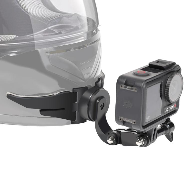 360-degree Rotatable Helmet Chin Mount for GoPro HERO/Insta360/DJI Osmo Action POV Camera Mount
