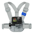 TELESIN S2-CGP-01GY Universal Action Camera Chest Belt Bracket Quick Release Chest Strap Mount(Gray) - free shipping - PMC TechLife - Order now!