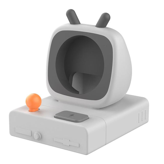 For Apple Watch Desktop Stand Silicone Base, Without Charger(Light Gray)