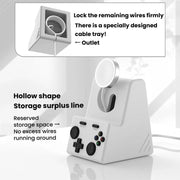 For Apple Watch Charging Base Watch Charger Stand, Without Charger(Rock Gray)