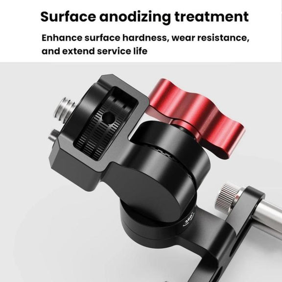 17mm Ball Head Bicycle Stem Camera Mount Cycling Front Light Bracket For Shooting
