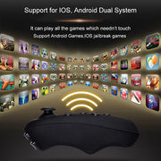 VRPARK Virtual Reality 3D VR Glasses Gamepad Game Joystick Bluetooth Remote Controller for iPhone IOS Android Smartphone Phone