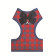 Adjustable Bow Plaid Vest Lead Pull Rope Leash for Cat Dog Pet(L) - free shipping - PMC TechLife - Order now!